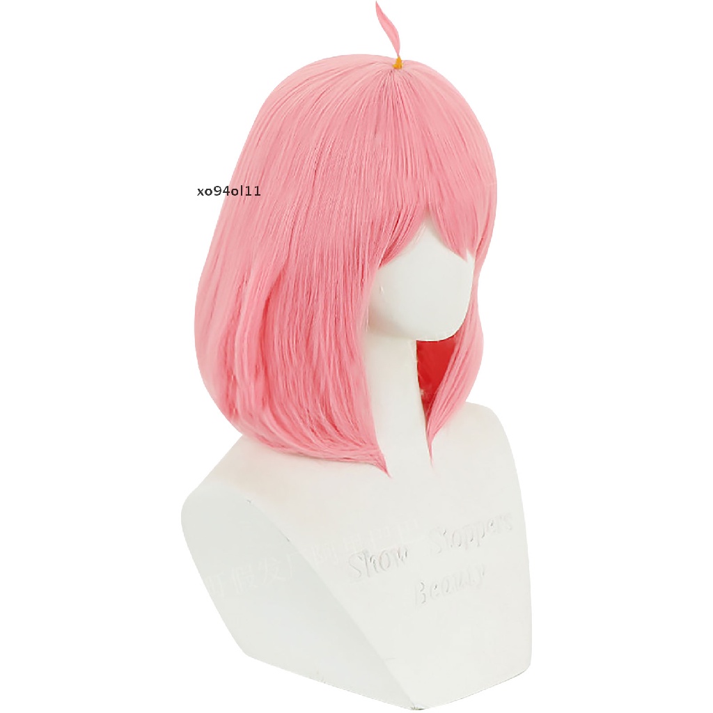 Xo Anya Forger Wig / Rambut Palsu Model Panjang Keriting Untuk Kostum Cosplay / Pesta Halloween