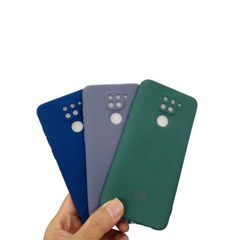 XIAOMI  REDMINOTE 9 SILICONE COVER LOGO CASING SOFTCASE