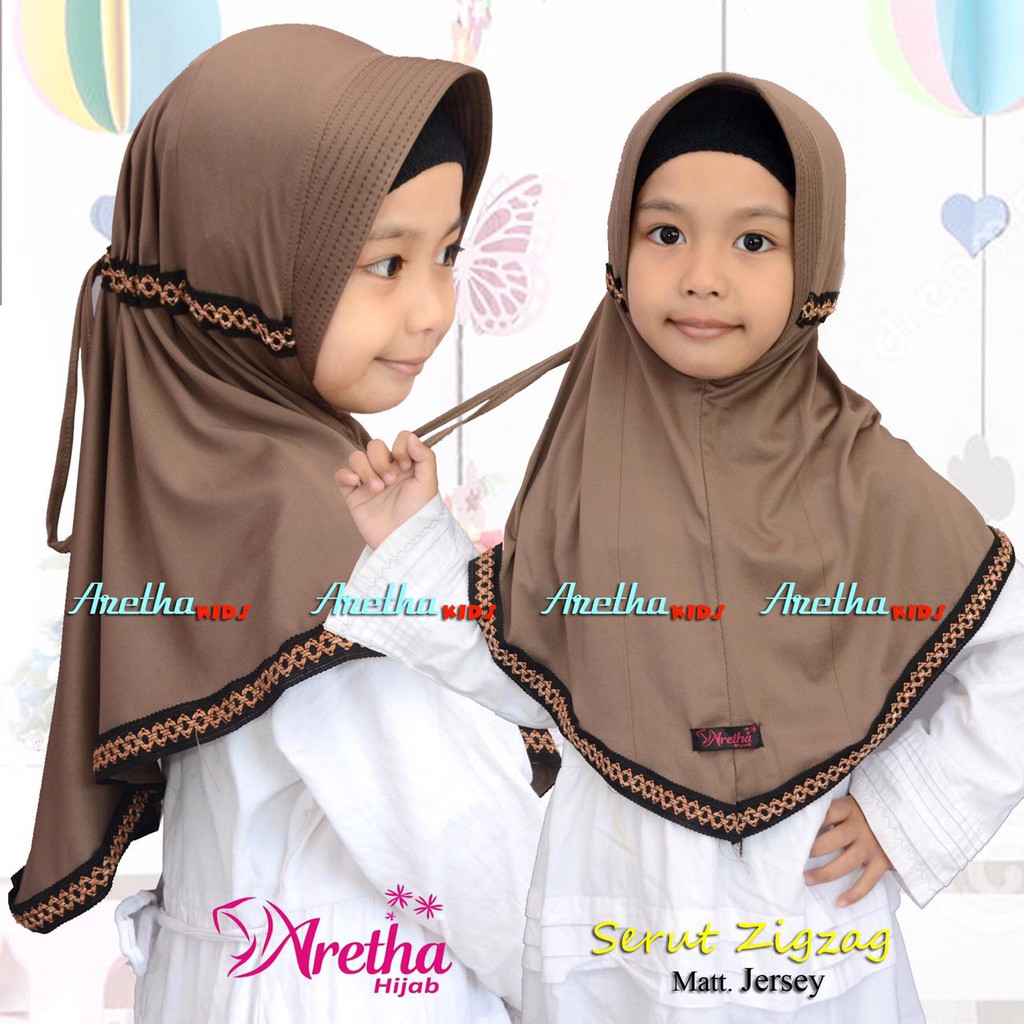 HIJAB ANAK ANGGI/ ZIG ZAG ANAK ORI ARETHA