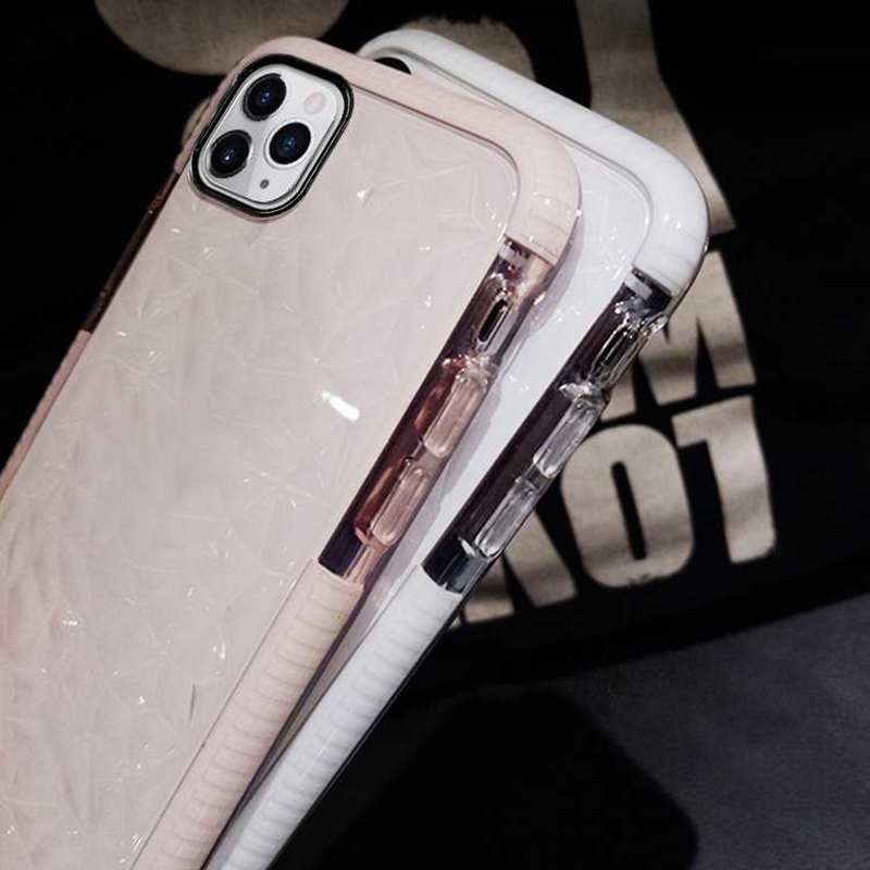 IPHONE Jelly Case Motif Berlian Kompatibel Untuk Iphone6 6s 7 8 Plus 11 12 13 14 Pro X XR XS Max SE 2020 11 Pro Max 7Plus Soft TPU Transparan Shockproof Clear Cover