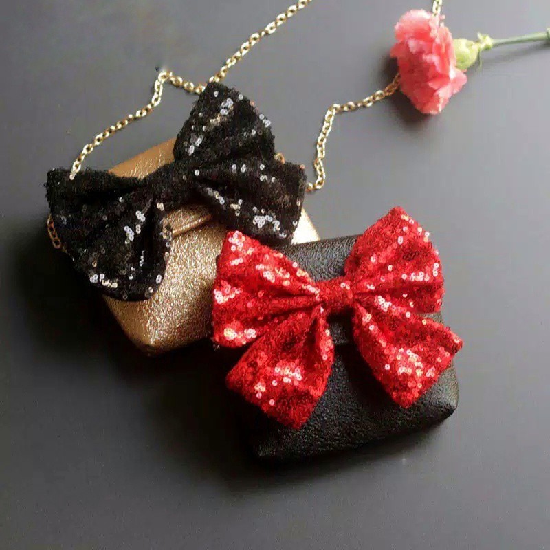 Ellena Mini Sling Bag - Tas Salempang Anak Lucu / Tas Pesta Import