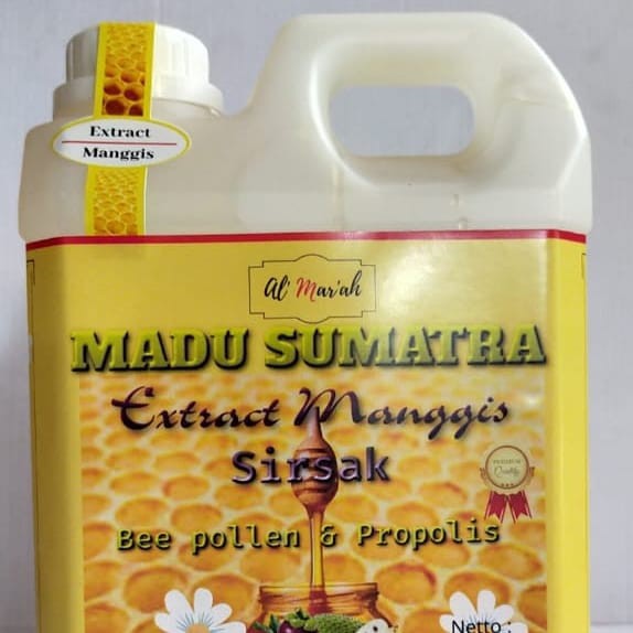 

Madu Sumatera 1Kg Extract Manggis Extract Sirsak Bee Pollen dan Propolis