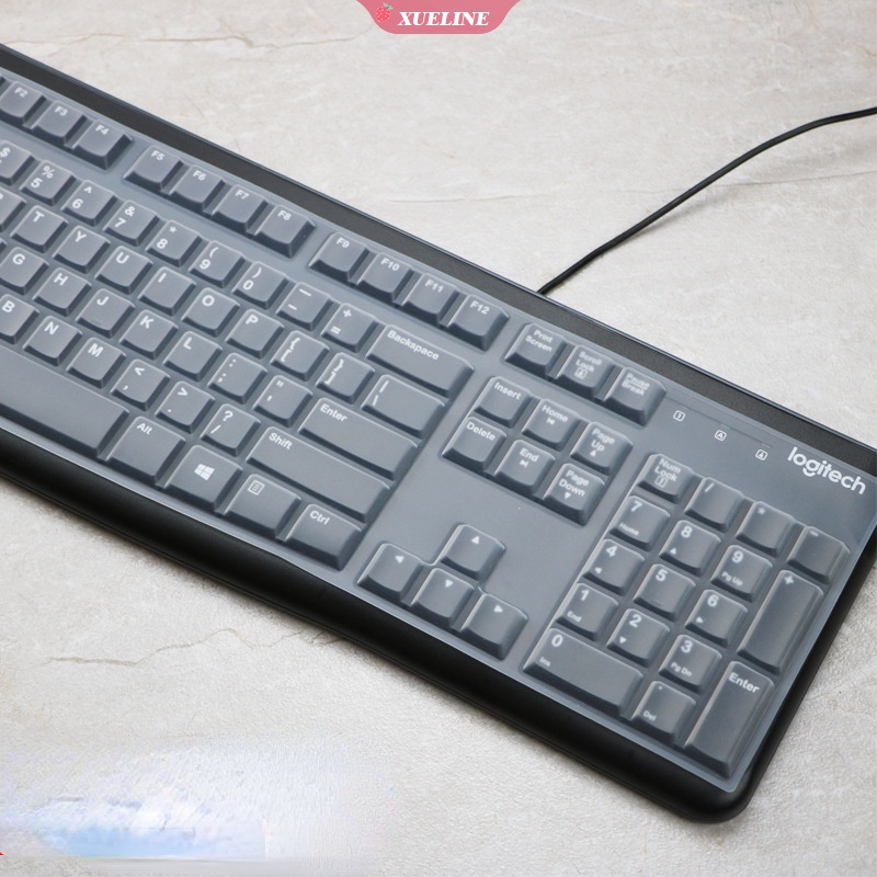 Cover Pelindung Keyboard Bahan Silikon Untuk Logitech MK120