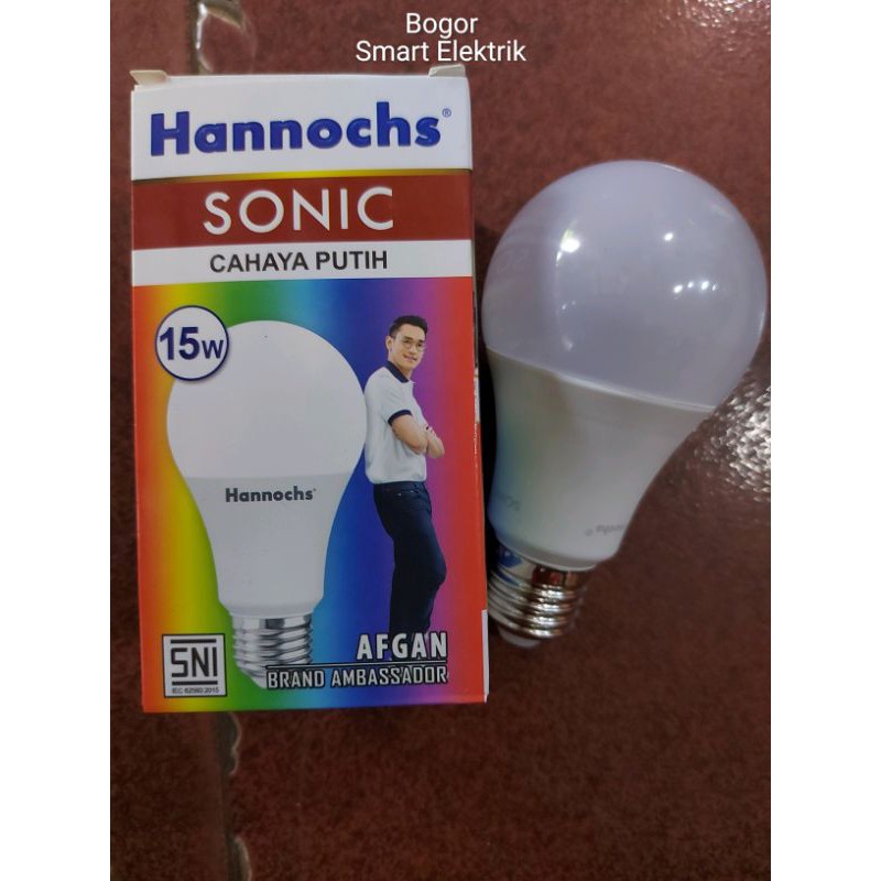 Lampu LED Hannochs Sonic 15W/ 15Watt Cahaya Putih