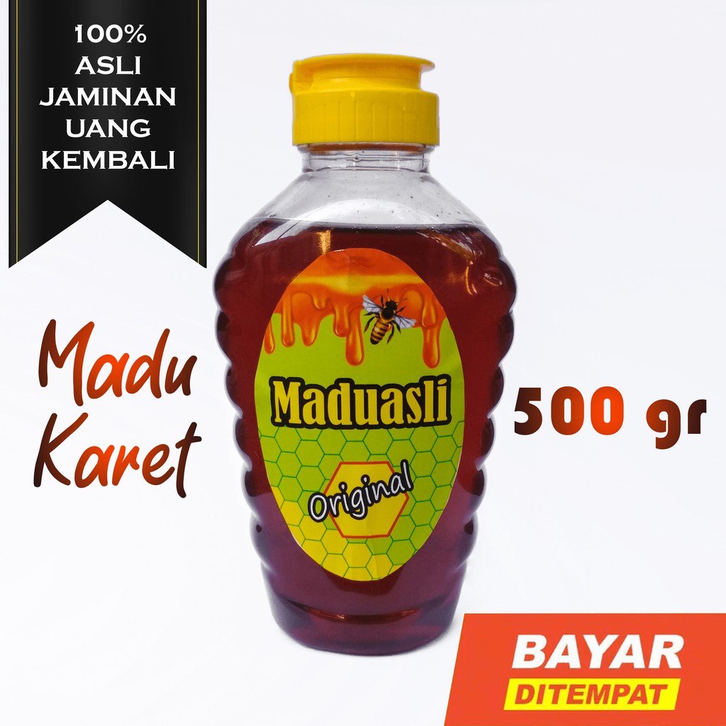 

Madu Asli - Madu Karet 500 gram madu bunga pohon karet by sehatsehati.id