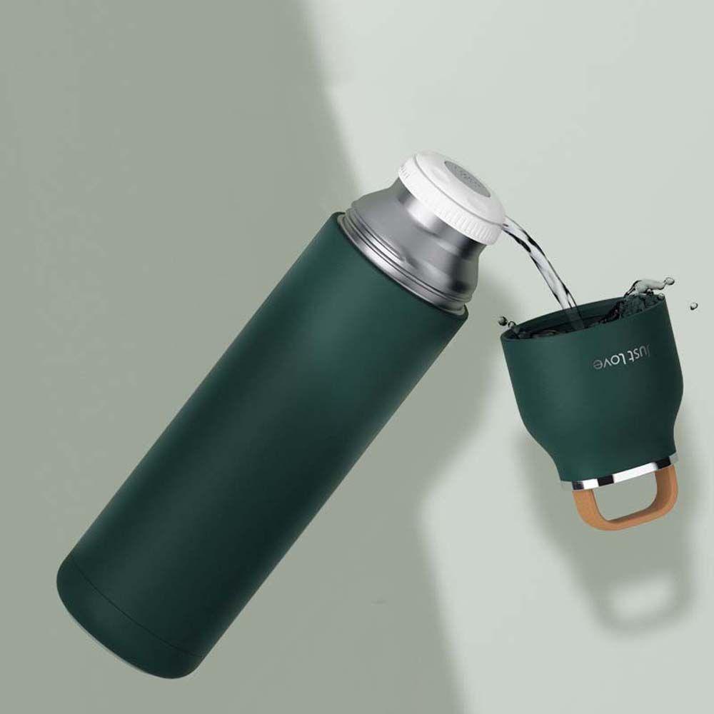 【 ELEGANT 】 Termos Cangkir Stainless Steel Nordic Travel Hadiah Naik Minum Mug Kopi