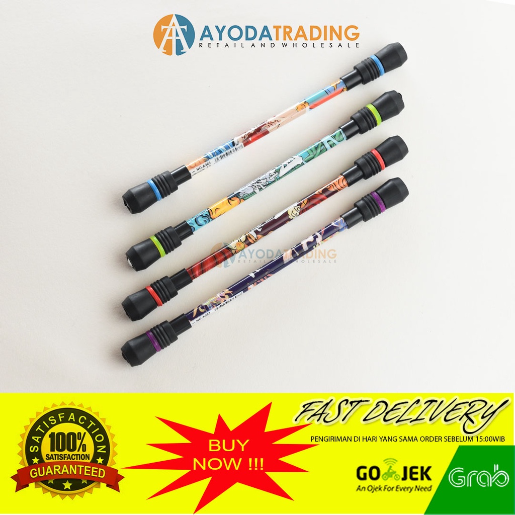 Spinning Pen Putar Pemula Anime