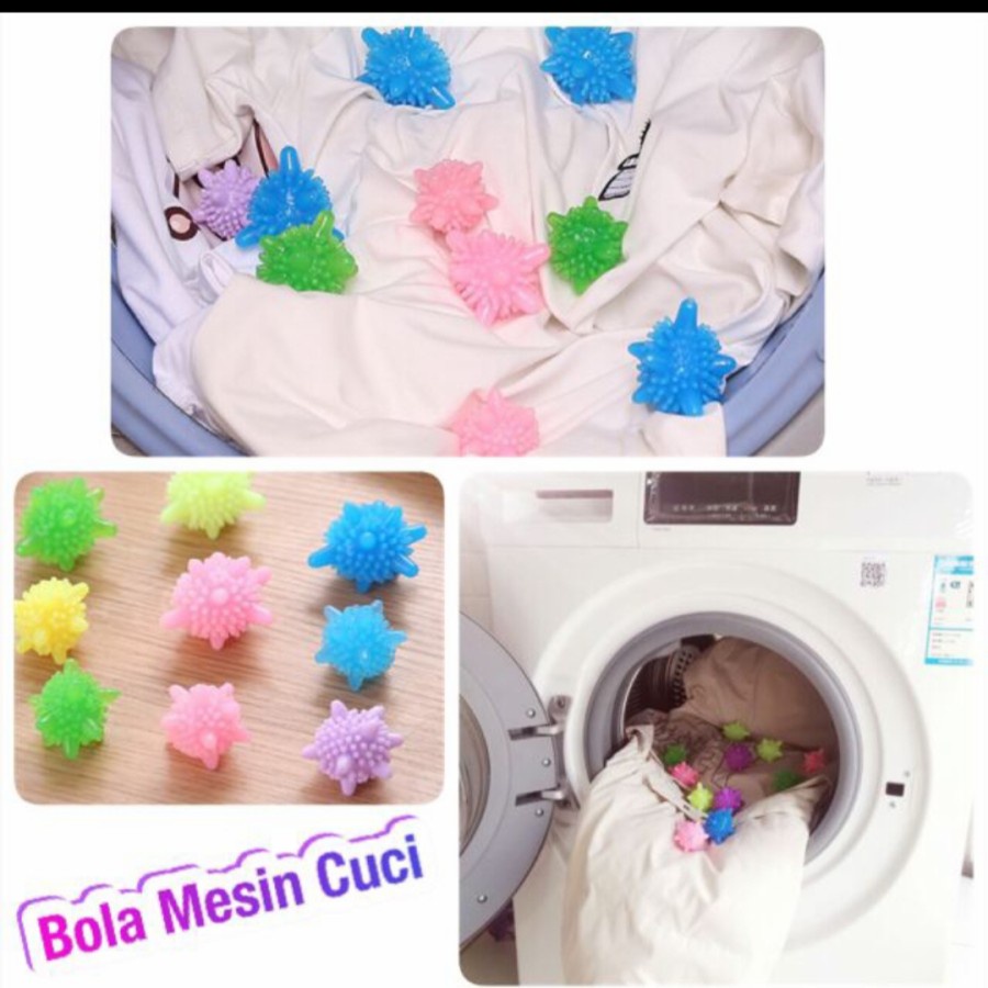 MAGIC LAUNDRY BALL / CLEANING BOLA CUCI PAKAIAN/MESIN CUCI BOLA MAGIC