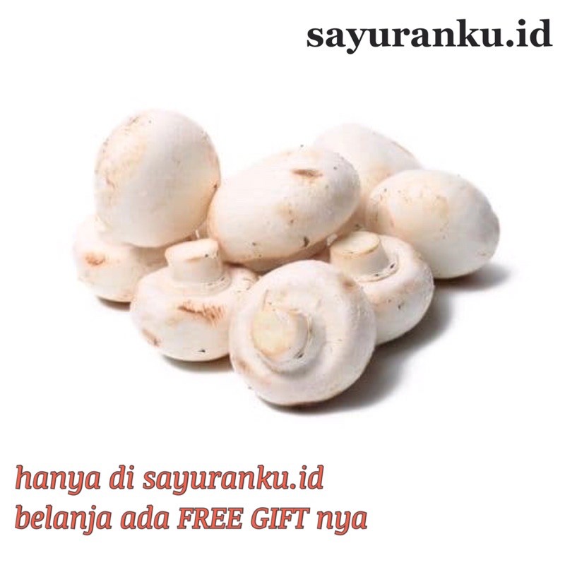 

jamur campignon 220 gram sayur segar sayuran fresh pasar murah pasar jakarta