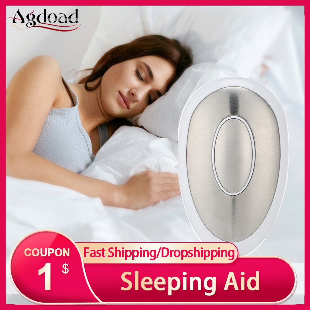 PREORDER Alat Bantu Tidur Mikro Genggam USB Pengisi Daya Perangkat Tidur Instrumen Hipnosis untuk