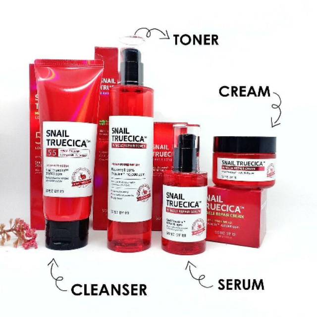 SEPAKET Somebymi snail truecica miracle repair