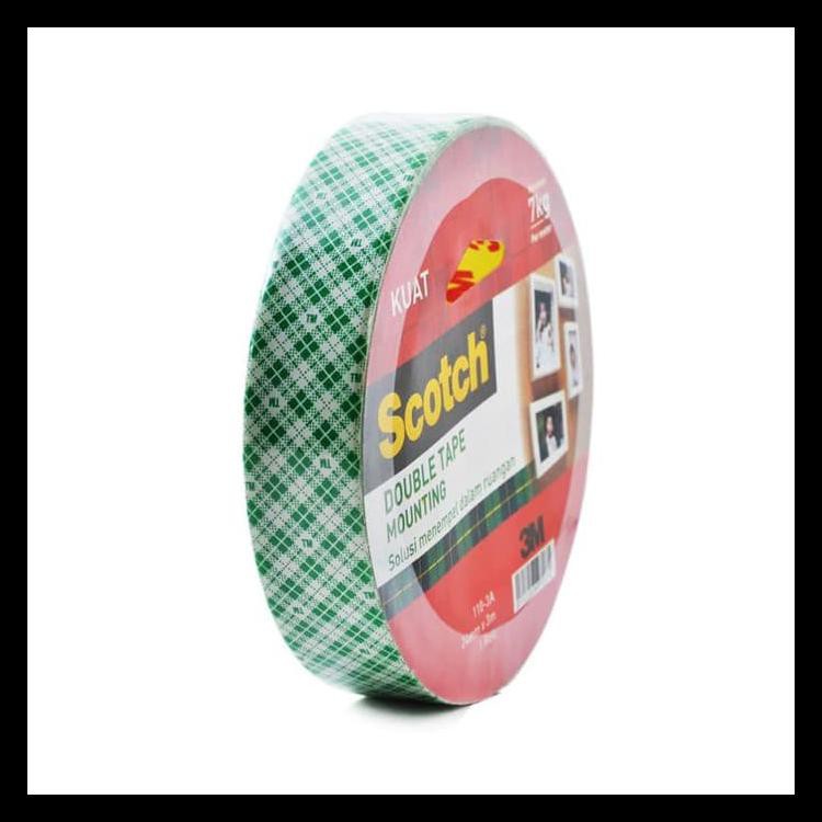 

3M Double Tape Scotch Mounting 110-3A (24Mm X 3M) - Double Tape Kuat Terlengkap