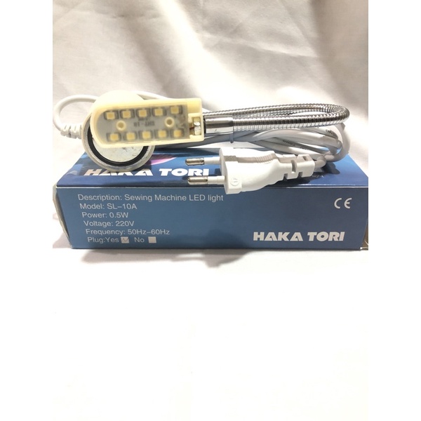 Lampu Mesin Jahit Hakatori Lead 10 titik magnet