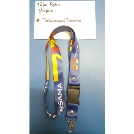 

Gantungan Tali Tissue Printing Full Colour Stoper & Kait 2,5CM