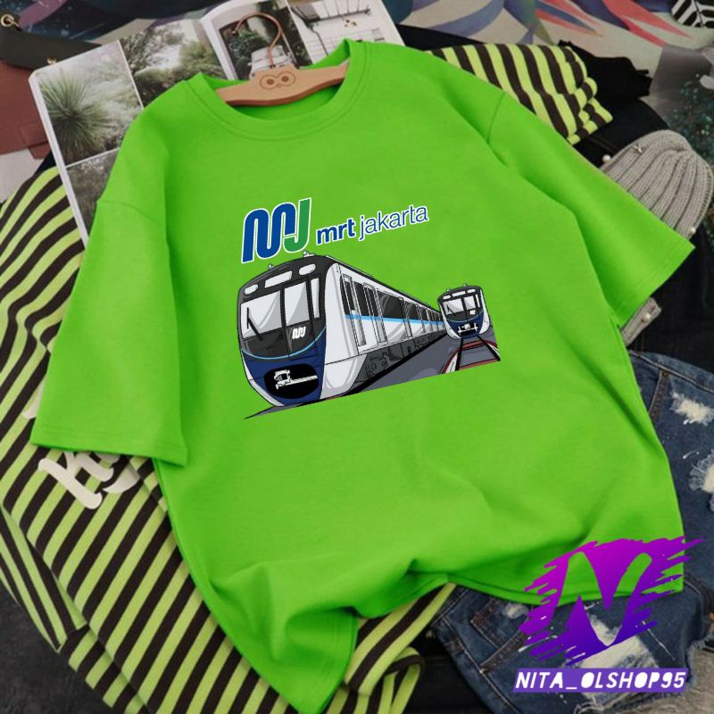 baju anak mrt jakarta kaos anak kereta api mrt jakarta