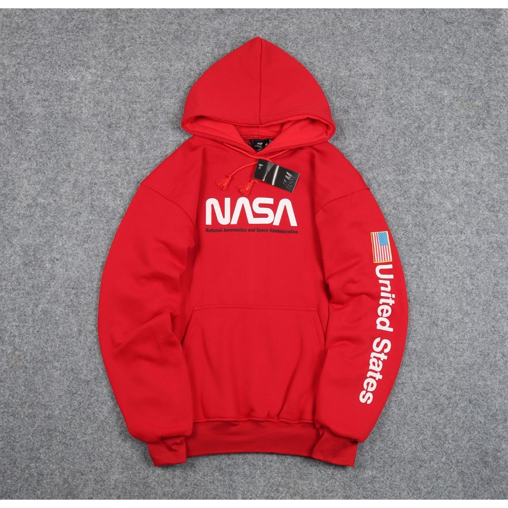 red nasa jumper