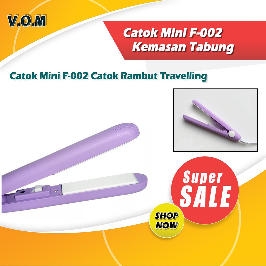 VOM Kemasan Tabung Catok Mini F-002 Catok Rambu Travelling 0611