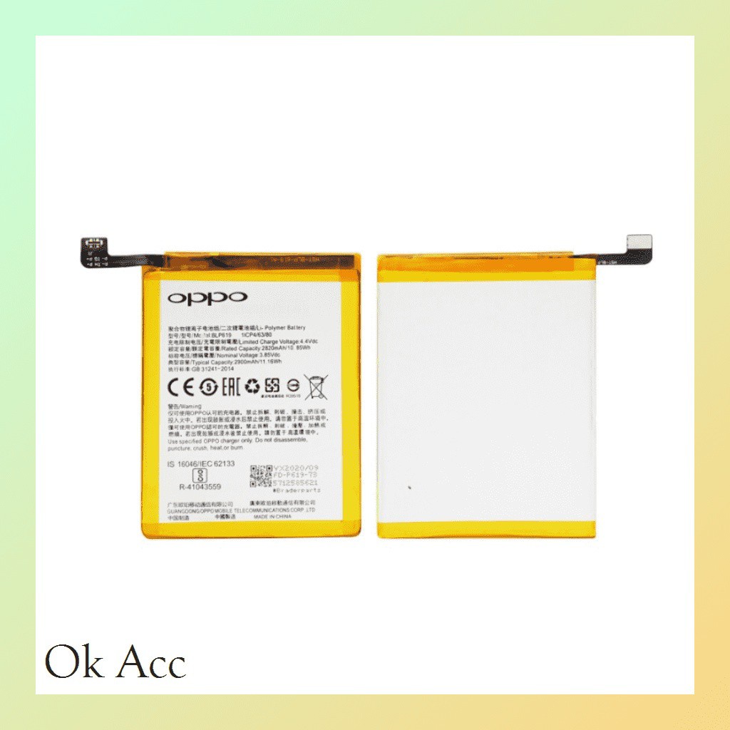 Battery Baterai OPPO A39 A57 BLP 619 BLP619 BLP-619