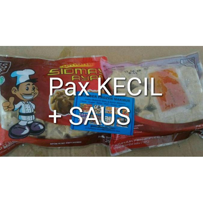 

ENAK siomau ayam umami + sambal. sumber frozen makmur BANYAK RASA