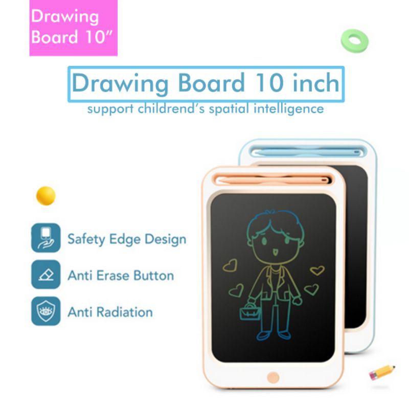 

Drawing board 10 inc papan belajar anak