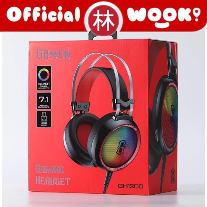 Vivan Gamen GH1200 Virtual Surround &amp; Hidden Microphone Headset Gaming