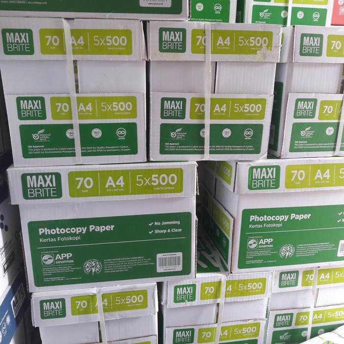 

Kertas HVS A4 70gr MAXIBRITE/Dus ⠀⠀⠀⠀⠀⠀⠀⠀⠀⠀⠀⠀⠀⠀⠀⠀⠀⠀⠀