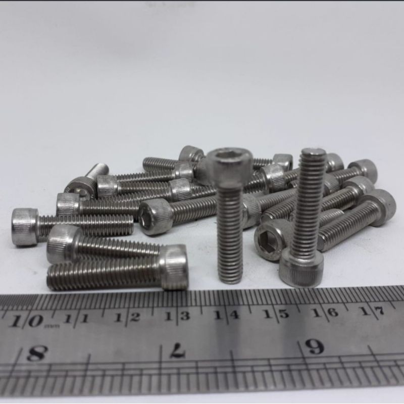 BAUT L M6X25 STAINLESS STEEL SUS 304 BAUT L STAINLESS M6 X 25 SS ANTI KARAT