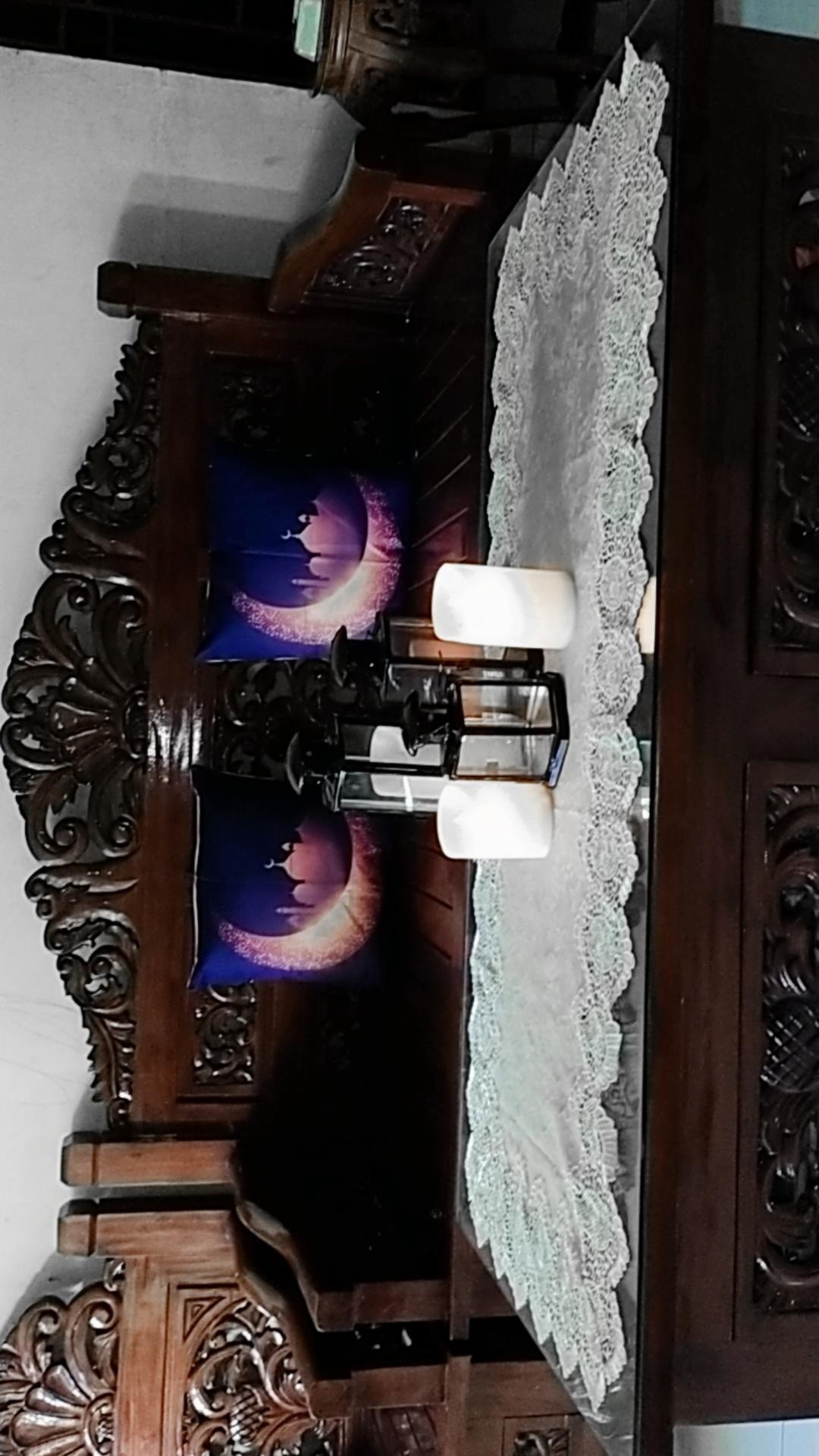 Sarung Bantal Sofa Edisi Ramadhan Uk 45x45 Import Bahan Tebal