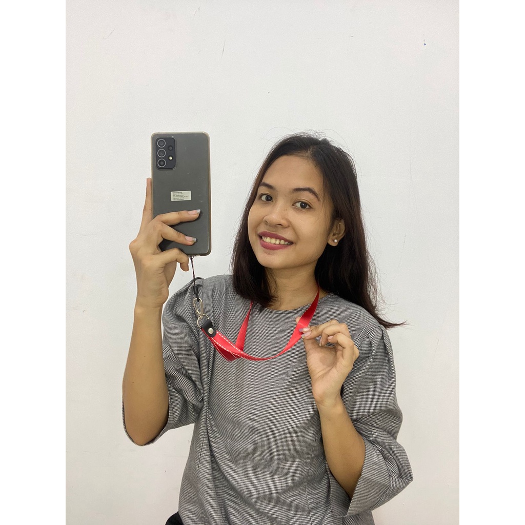 [RO ACC] NVN-TL03 TALI STRAP GANTUNGAN HP / ID CARD / KUNCI PANJANG POLOS