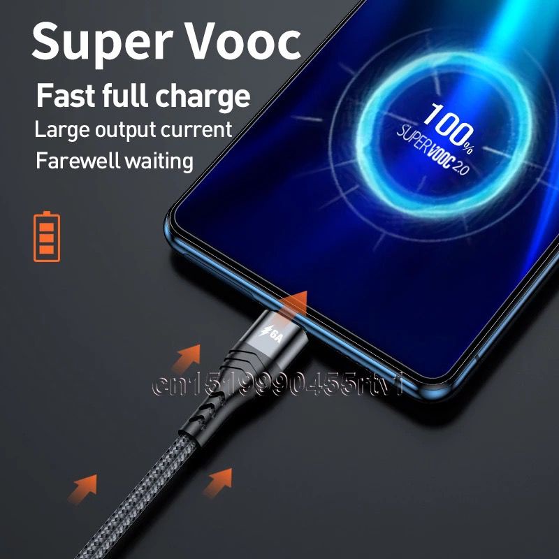 [RO ACC] NVN-KD16 NANVAN KABEL DATA CHARGER SUPER FAST CHARGING 6A ORIGINAL