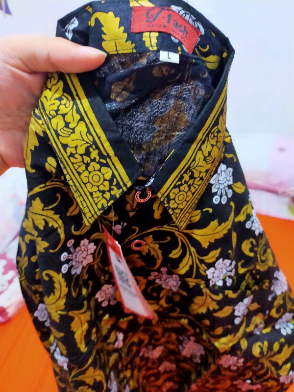 Trolis Kemeja Batik Pria Cowok Lengan Panjang Grup Btkpj Trolistore