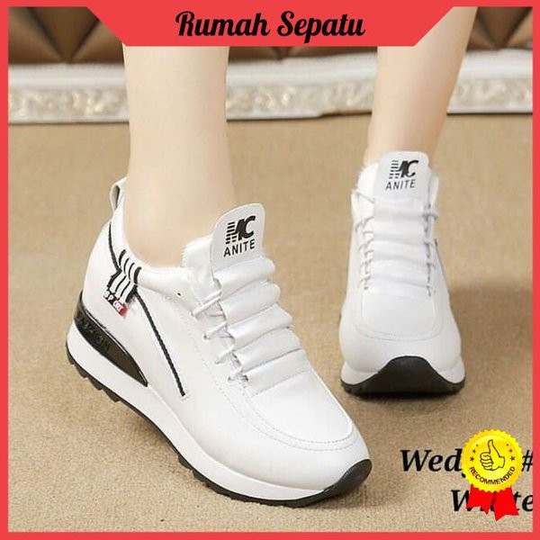 SEPATU Spatu But BOOT  MG PUTIH  Hang Out Wanita perempuan Kekinian Terbaru