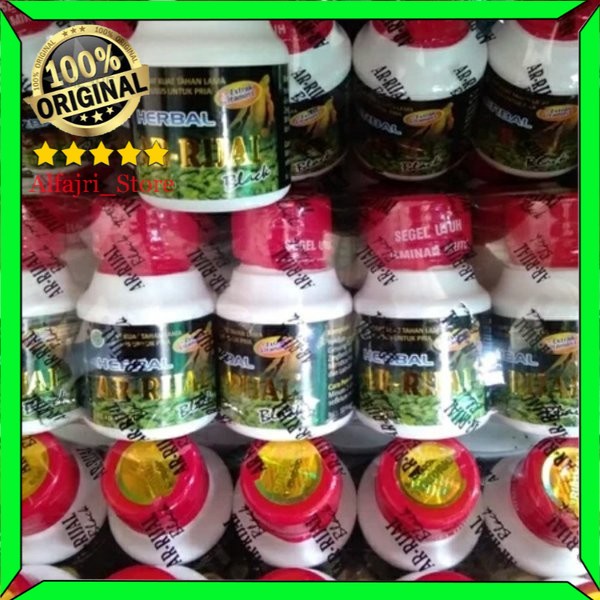 Promo arrijal black botol original Limited obat kuat stamina pria laki laki herbal joss kuat
