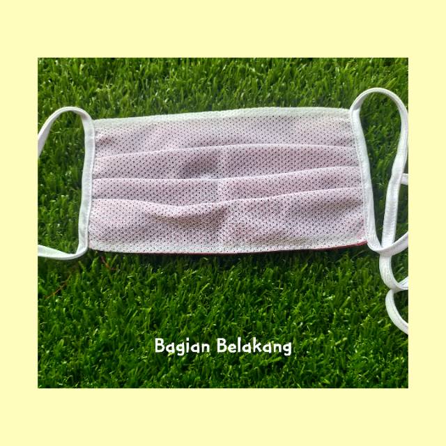 Masker kain 2 lapis