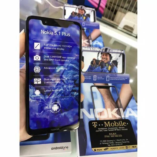 Nokia 5.1 Plus 3/32GB Android - Garansi Resmi