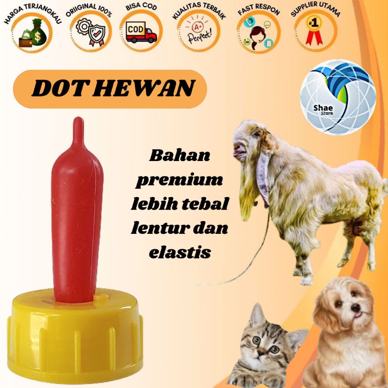 Dot botol Susu Cempe Kambing Domba Sapi Anjing Kucing Monyet