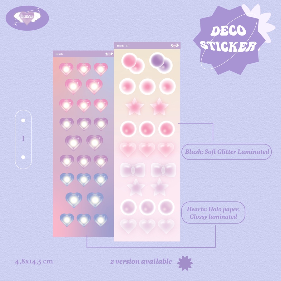 

Deco Stickers by Leukeun (I)