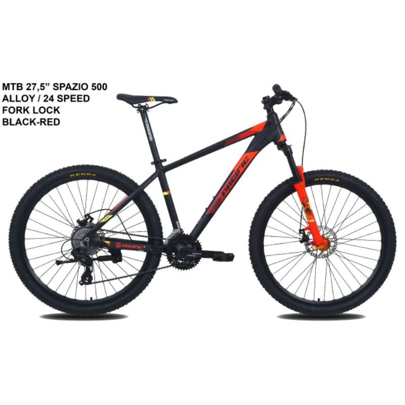 sepeda mtb 27,5 pacific spazio 500 ALLOY