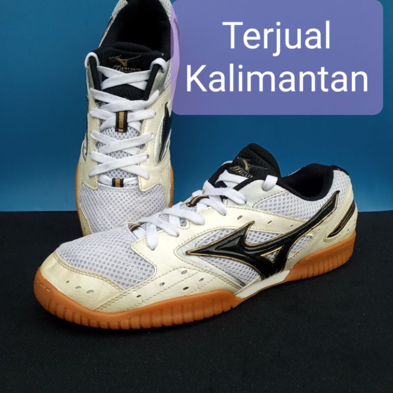 Sepatu Second Original Mizuno CROSSMATCH PL. Olahraga Badminton.tenis meja,tenis lapangan,volly.size