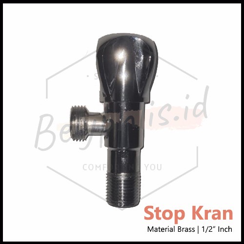 Stop Kran Single | Stop Kran Murah | Stop Kran 1/2" | Zinc