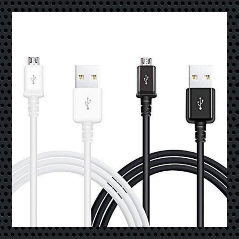 Kabel Data Kabel USB Kabel Charger Micro USB Panjang 1Meter