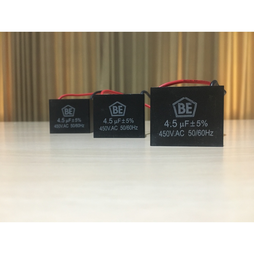KAPASITOR KOTAK KIPAS ANGIN POMPA AIR 4.5UF 450V 4.5 UF 450 VOLT CBB61