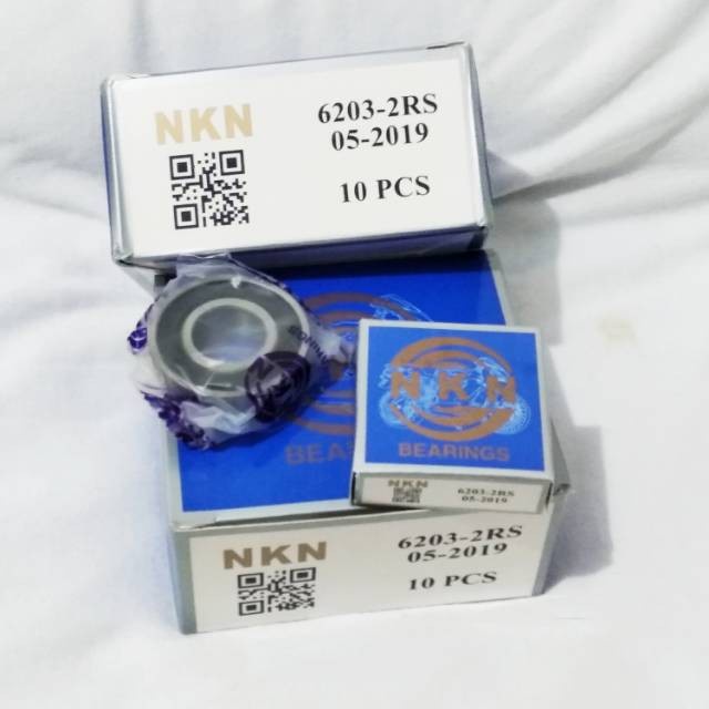 Lahar/Laher/Bearing NKN 6203 2RS Bantalan Karet