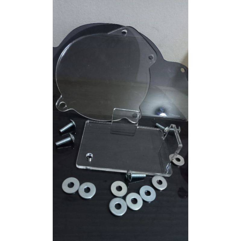 (COD) COVER PULLY AEROX LAMA DAN BARU ACRYLIC FREE BAUT