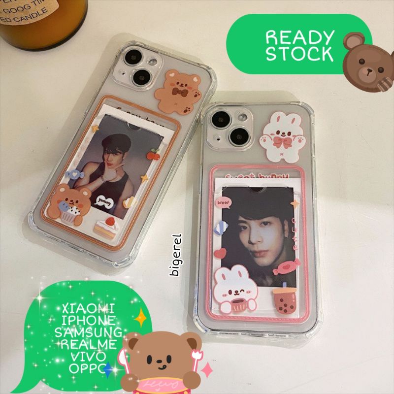 ♡🇮🇩READY STOCK♡ Card case holder photocard kpop casing casing kartu vivo Y20 Y20i Y20s Y50 Y30 Y30i 