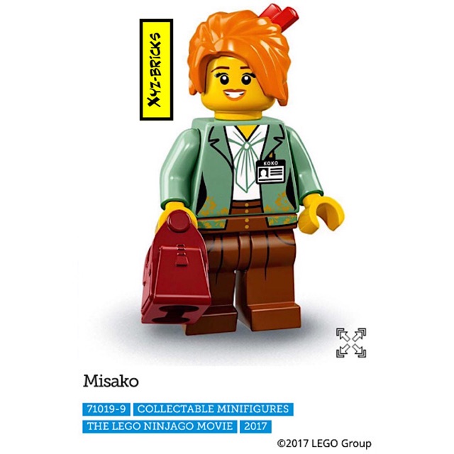 LEGO 71019-9 - Ninjago Movie Misako Minifigure