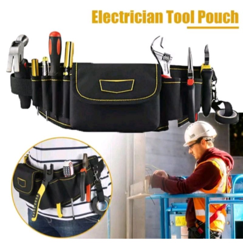 Promo Electrical Tool Bag/ Tas Pinggang Perkakas Tas alat Bengkel