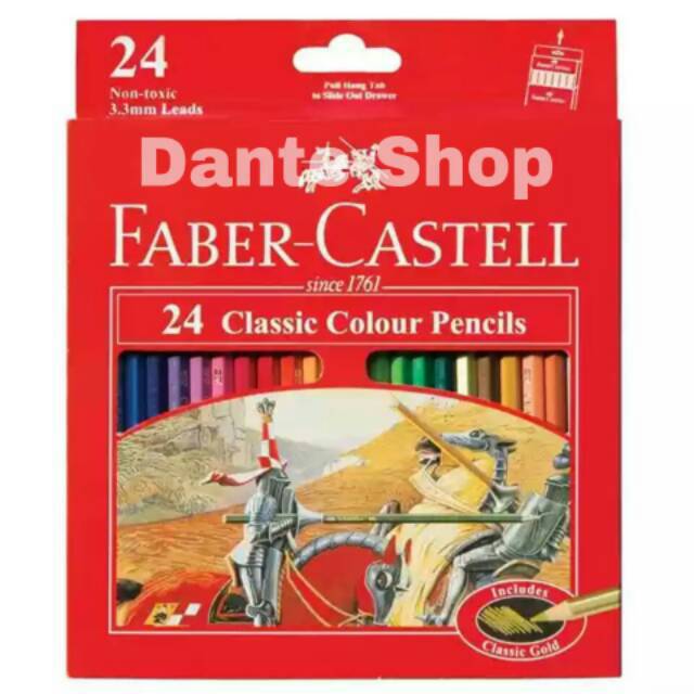 

Pensil Warna 24 Faber Castell Classic