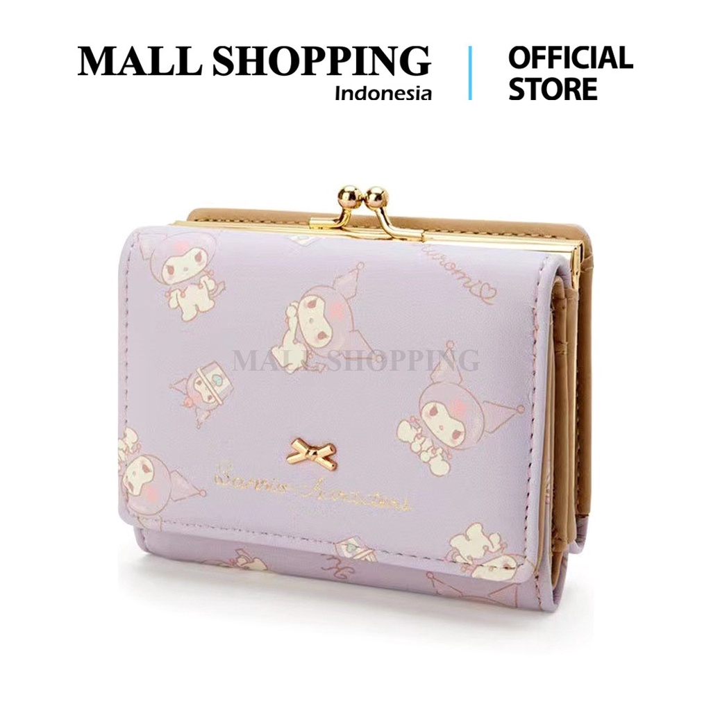 Dompet Lipat / Koin Mini Wanita Motif Animal Cute Fashion Korean MALL SHOPPING