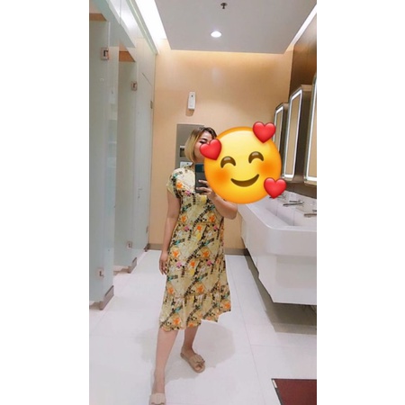 Daster kekinian, Daster Ruffle,Home dress,Daster katun